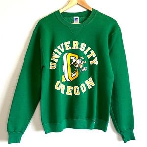 Vintage University of Oregon Ducks Sweatshirt Donald Duck Medium